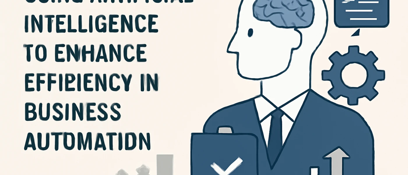 Using Artificial Intelligence to Enhance Efficiency in Business Automation