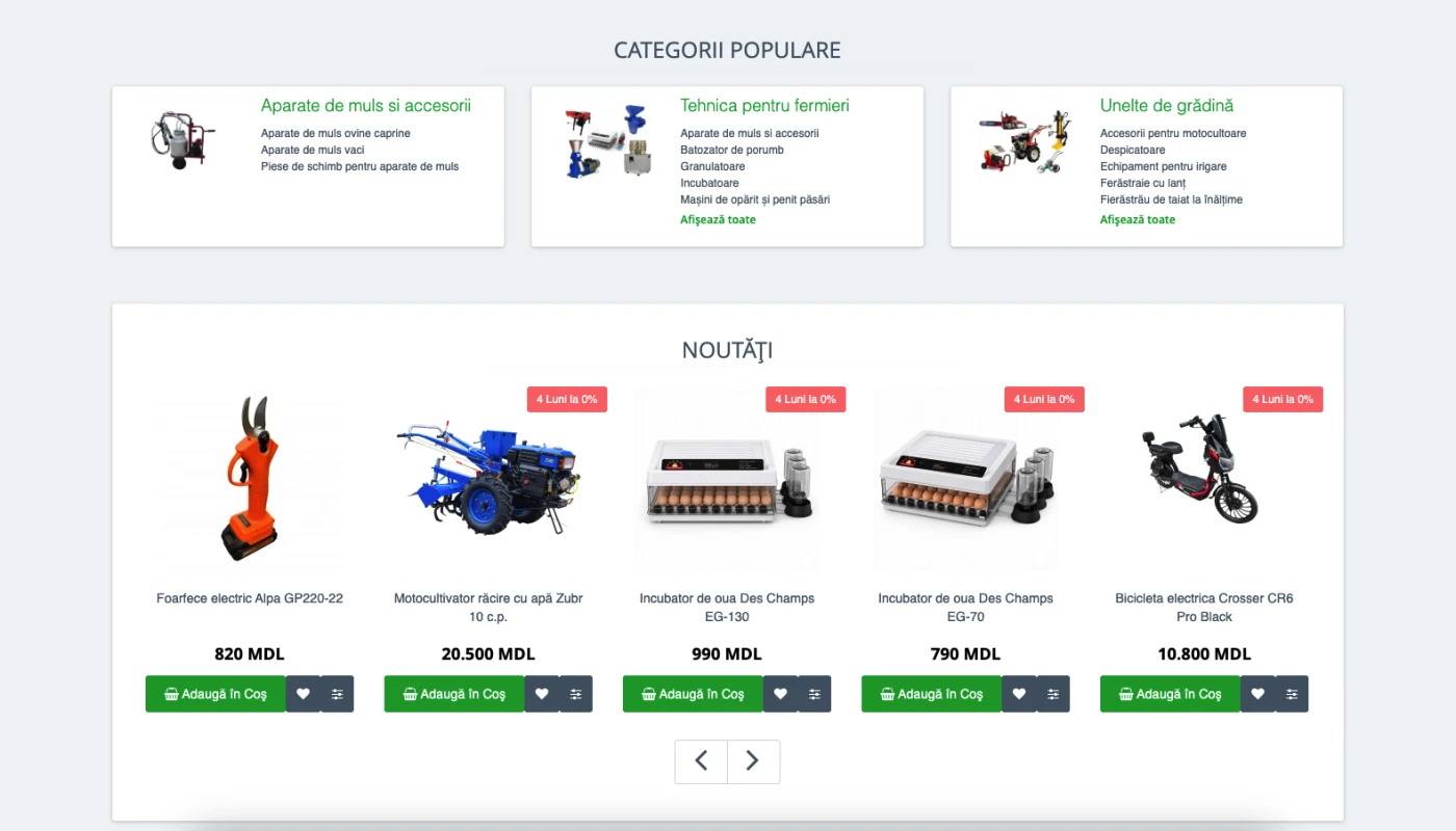 Agrotop.md - интернет-магазин техники и инструментов - 5